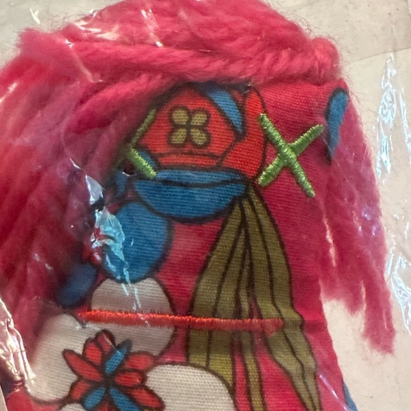 Dammit Doll Plush Stress Relief Gag Toy Voodoo Doll Pink Floral with Tag 12 inch - Picture 3 of 4